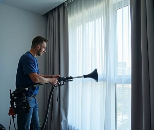Professional curtain stain removal process equipment Matty Curtain Cleaning artarmon-nsw