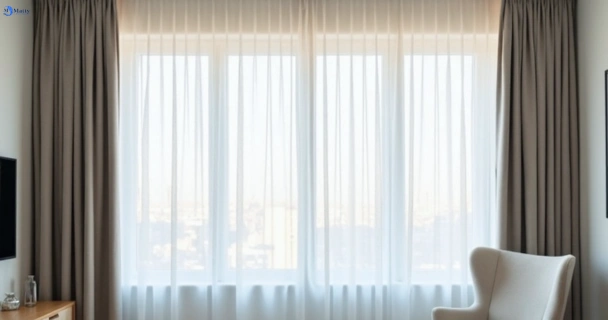 Freshly steam cleaned curtains in artarmon-nsw QLD